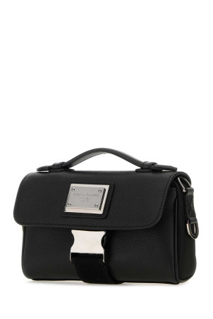 Black leather handbag DOLCE & GABBANA (BM2250AD447) Black leather handbag DOLCE & GABBANA (BM2250AD447)