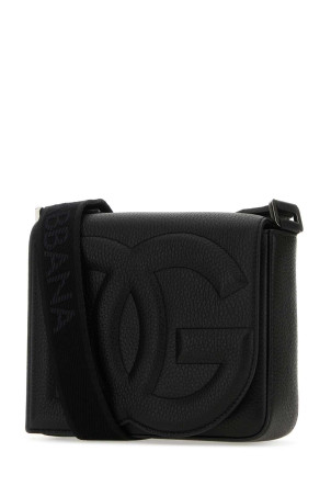 Black leather medium DG Logo crossbody bag Black DOLCE & GABBANA (BM3004A8034) Black leather medium DG Logo crossbody bag Black DOLCE & GABBANA (BM3004A8034)