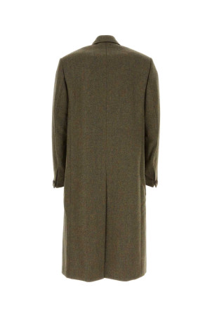 Khaki wool oversize coat GIVENCHY (BMC07G14XJ)