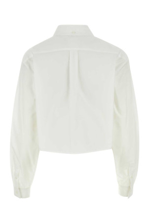 Белая рубашка из поплина White GIVENCHY (BW617X14M6) Белая рубашка из поплина White GIVENCHY (BW617X14M6)