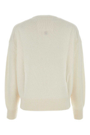 Ivory cashmere sweater GIVENCHY (BW90M44ZHQ) Ivory cashmere sweater GIVENCHY (BW90M44ZHQ)