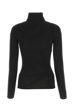 Черный топ из эластичной шерстяной смеси Black DION LEE (C7104F22) Черный топ из эластичной шерстяной смеси Black DION LEE (C7104F22)