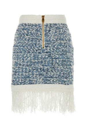 Embroidered tweed skirt BALMAIN (CF1LB293KF88) Embroidered tweed skirt BALMAIN (CF1LB293KF88)