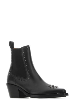 Black leather Nellie ankle boots CHLOE (CHC22W705AV) Black leather Nellie ankle boots CHLOE (CHC22W705AV)