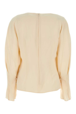 Блуза из розового крепа CHLOE (CHC23WHT33004) CHLOÉ