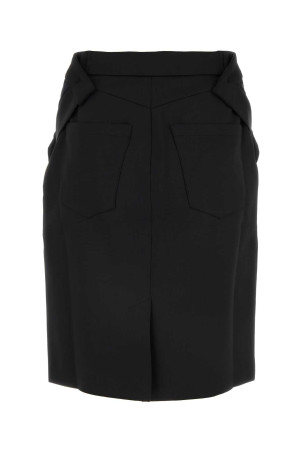 Black stretch polyester blend skirt Black COPERNI (COPJ48BIS111) Black stretch polyester blend skirt Black COPERNI (COPJ48BIS111)