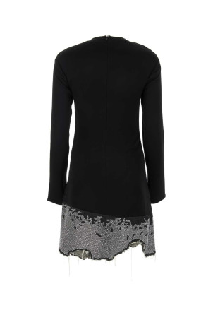 Black triacetate blend dress Black JW ANDERSON (DR0404PG1056) Black triacetate blend dress Black JW ANDERSON (DR0404PG1056)
