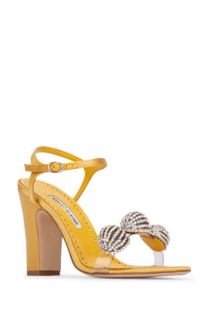 Туфли на каблуке Yellow MANOLO BLAHNIK (ELHOB4221513) Туфли на каблуке Yellow MANOLO BLAHNIK (ELHOB4221513)