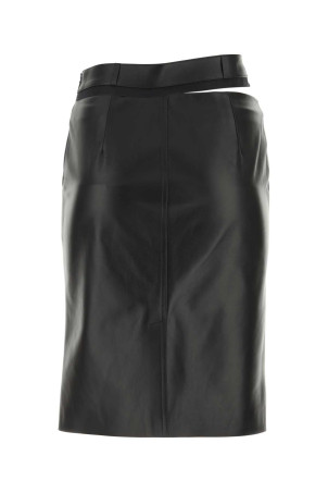 Black leather skirt FENDI (FPD774AQ31) Black leather skirt FENDI (FPD774AQ31)