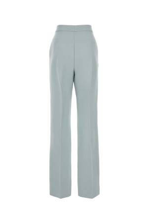 Штани з вовняної суміші блакитного кольору FENDI (FR6558AC4G) Штани з вовняної суміші блакитного кольору FENDI (FR6558AC4G)