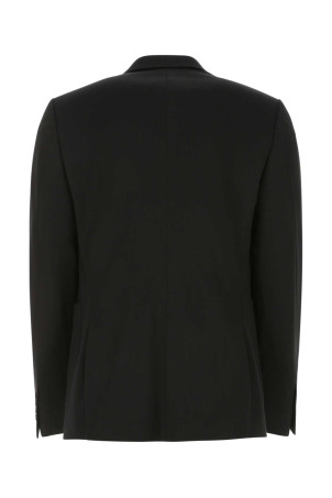 Black stretch viscose blend blazer DOLCE & GABBANA (G2RA6ZGF154)