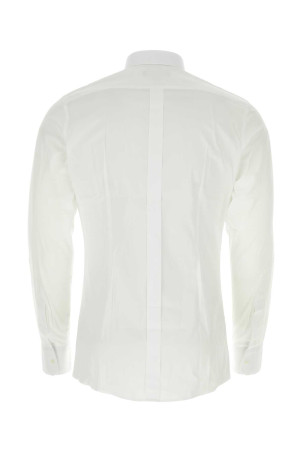 Белая рубашка из эластичного поплина, многоцветная DOLCE & GABBANA (G5EJ0TGG826) DOLCE & GABBANA Белая рубашка из эластичного поплина, многоцветная DOLCE & GABBANA (G5EJ0TGG826) DOLCE & GABBANA