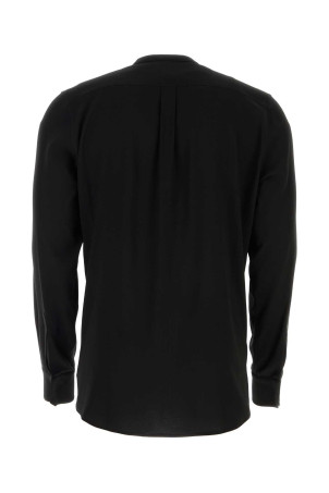 Black crepe shirt Black DOLCE & GABBANA (G5LF8TFUMVS) Black crepe shirt Black DOLCE & GABBANA (G5LF8TFUMVS)