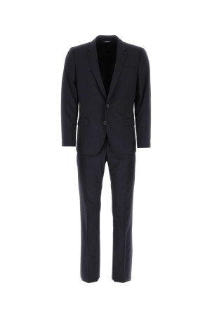 Navy blue light wool Martini suit DOLCE & GABBANA (GK0EMTGF874)