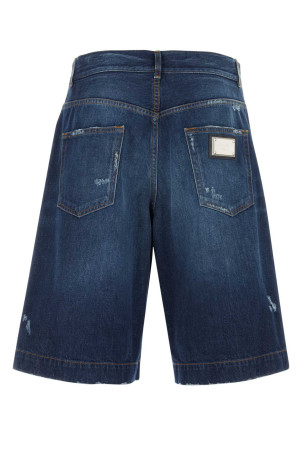 Джинсовые шорты-бермуды DOLCE & GABBANA (GP02MDG8KF6) DOLCE & GABBANA Джинсовые шорты-бермуды DOLCE & GABBANA (GP02MDG8KF6) DOLCE & GABBANA