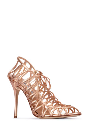 Черевики на підборах коричневі MANOLO BLAHNIK (HAMZA1232204) Черевики на підборах коричневі MANOLO BLAHNIK (HAMZA1232204)