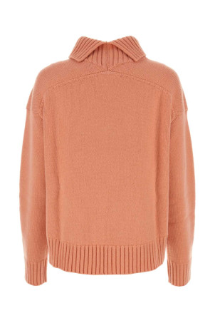 Розовый свитер из кашемировой смеси оверсайз JIL SANDER (J02GP0035J13203) Розовый свитер из кашемировой смеси оверсайз JIL SANDER (J02GP0035J13203)
