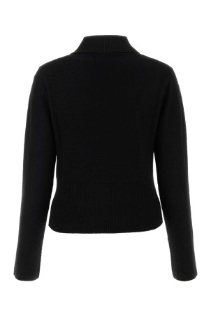 Black wool blend sweater JIL SANDER (J02GP0135J14615) Black wool blend sweater JIL SANDER (J02GP0135J14615)