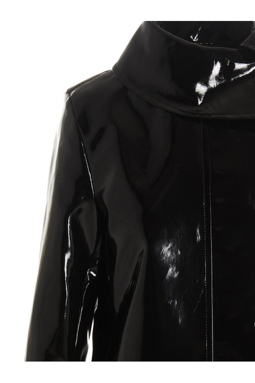 Виниловый плащ Черный RAF SIMONS (2226250099)