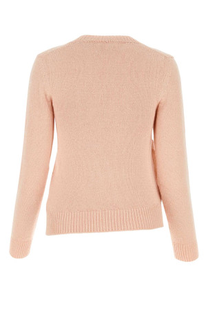 Светло-розовый свитер из смешанного хлопка JIL SANDER (J03GP0103J15118) Светло-розовый свитер из смешанного хлопка JIL SANDER (J03GP0103J15118)