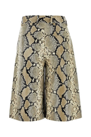 Printed leather bermuda shorts JIL SANDER (J03KA0213J07190) Printed leather bermuda shorts JIL SANDER (J03KA0213J07190)