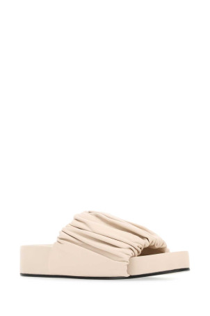 Шкіряні капці JIL SANDER (J15WP0065P5057) Шкіряні капці JIL SANDER (J15WP0065P5057)