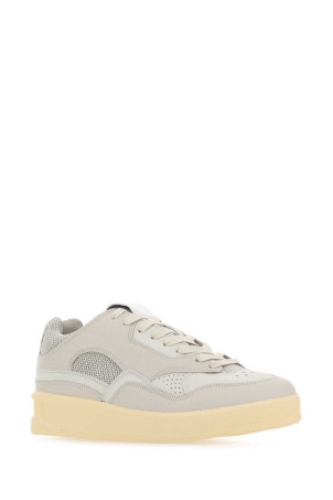 Серые кеды Basket из канваса и резины JIL SANDER (J15WS0006P5295) Серые кеды Basket из канваса и резины JIL SANDER (J15WS0006P5295)