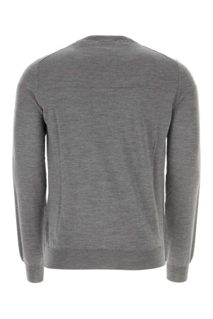 Сірий вовняний светр Black JIL SANDER (J22GP0111J14610) Сірий вовняний светр Black JIL SANDER (J22GP0111J14610)