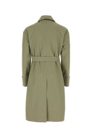 Армейский зеленый хлопковый тренч JIL SANDER (J23AH0101J45022) Армейский зеленый хлопковый тренч JIL SANDER (J23AH0101J45022)