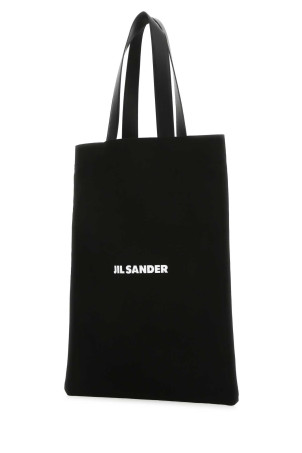 Черная холщовая сумка для покупок JIL SANDER (J25WC0004P4863) Черная холщовая сумка для покупок JIL SANDER (J25WC0004P4863)
