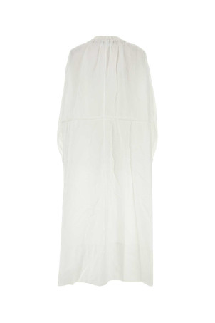 Белое хлопковое платье White JIL SANDER (J40CT0114J45127) Белое хлопковое платье White JIL SANDER (J40CT0114J45127)