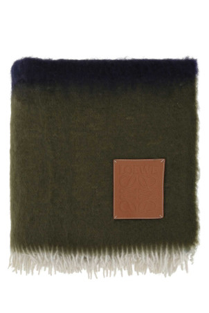 Многоцветное одеяло из смеси мохера LOEWE (K000230X10) Многоцветное одеяло из смеси мохера LOEWE (K000230X10)