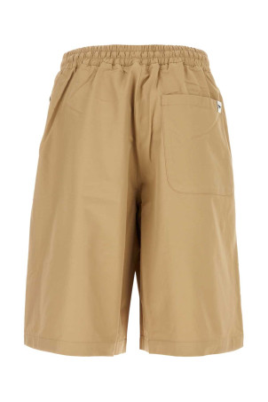 Camel cotton blend bermuda shorts MAISON KITSUNE (KM01419WQ0054)