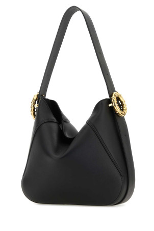 Black leather Melodie shoulder bag LANVIN (LWBGTHM0PIENH23)