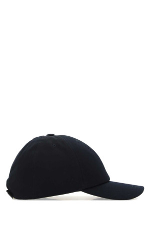 Бавовняна бейсболка темно-синього кольору Black THOM BROWNE (MHC328A03788) Бавовняна бейсболка темно-синього кольору Black THOM BROWNE (MHC328A03788)