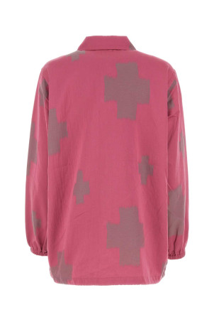 Вишита сорочка з бавовняної суміші NEEDLES (MR101)