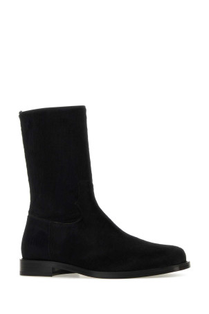 Чорні ботильйони з телячої шкіри DRIES VAN NOTEN (MS232735314) Чорні ботильйони з телячої шкіри DRIES VAN NOTEN (MS232735314)