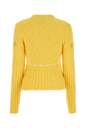 Жовтий светр із суміші вовни Жовтий CORMIO (OMA5)