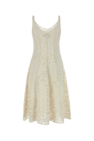 Ivory lace dress PRADA (P3L02SOOO14F4) Ivory lace dress PRADA (P3L02SOOO14F4)