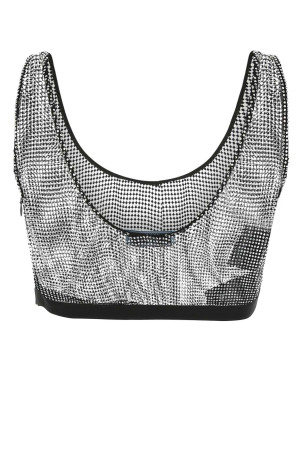 Embellished polyester blend top PRADA (P924LRS23112EI) Embellished polyester blend top PRADA (P924LRS23112EI)