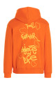 Continuity' hoodie Orange