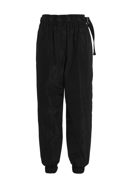 Taffeta pants Black