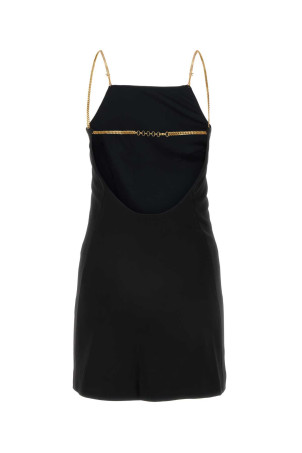 Black jersey mini dress Black PALM ANGELS (PWDB220S24FAB001) Black jersey mini dress Black PALM ANGELS (PWDB220S24FAB001)