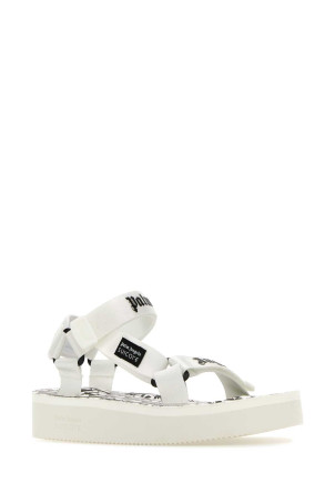 Білі тканинні сандалі Palm Angels X Suicoke (PWIH027S24MAT001) Білі тканинні сандалі Palm Angels X Suicoke (PWIH027S24MAT001)