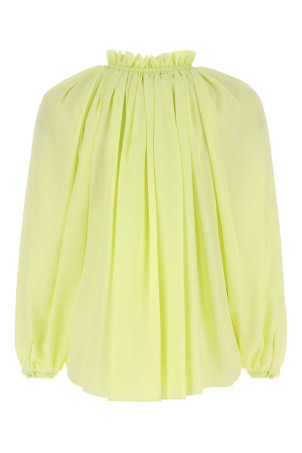 Fluo yellow polyester blouse LANVIN (RWTO00144868P23) Fluo yellow polyester blouse LANVIN (RWTO00144868P23)