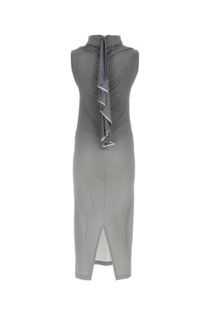 Серый трикотажный платье MM6 MAISON MARGIELA (S52CT0760S24484) Серый трикотажный платье MM6 MAISON MARGIELA (S52CT0760S24484)