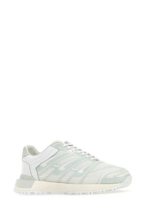 Білі кросівки з сіткою та гумою 50-50 MAISON MARGIELA (S57WS0477P6232) Білі кросівки з сіткою та гумою 50-50 MAISON MARGIELA (S57WS0477P6232)