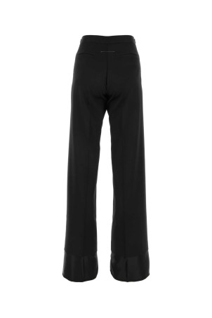 Black stretch polyester blend pant MM6 MAISON MARGIELA (S62KB0171S47848) Black stretch polyester blend pant MM6 MAISON MARGIELA (S62KB0171S47848)