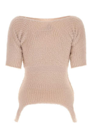 Powder pink nylon top MM6 MAISON MARGIELA (S62NF0003S18252) Powder pink nylon top MM6 MAISON MARGIELA (S62NF0003S18252)