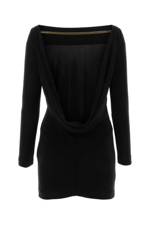 Black viscose mini dress DSQUARED (S72CV0455S22679) Black viscose mini dress DSQUARED (S72CV0455S22679)